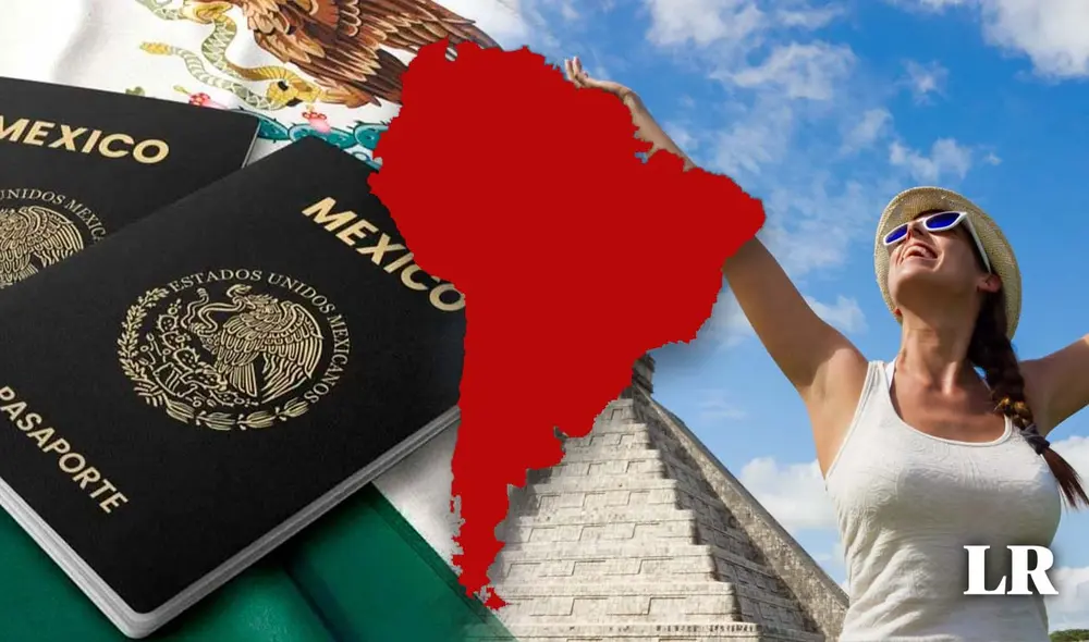Los peruanos tendrán que solicitar visa desde abril de 2024 para ingresar a México. Descubre que otros países también están obligados. Foto: composición LR/Travel 360/UNITEC