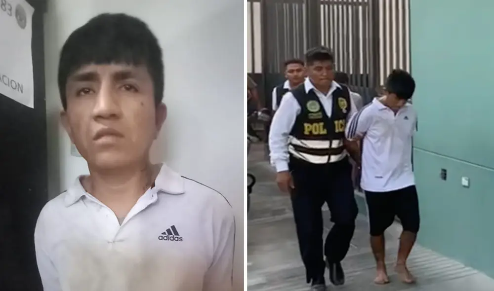 'Bebacho' fue capturado junto con otros buscados delincuentes. Foto: composición LR/PNP