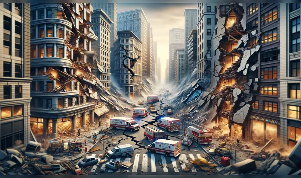 Descubre en qué país fue el terremoto de mayor magnitud en la historia. Imagen: IA Descubre en qué país fue el terremoto de mayor magnitud en la historia. Imagen: IA