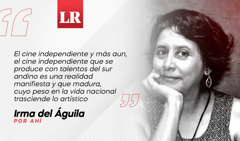 Irma del Águila, en Por Ahí. Foto: composición LR