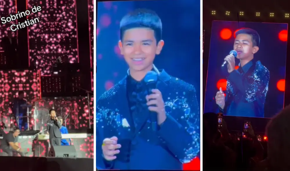 El Grupo 5 decidió presentar a un integrante de la familia Yaipén en su concierto. Foto: composición LR/ Gabriela Quintana / Tiktok