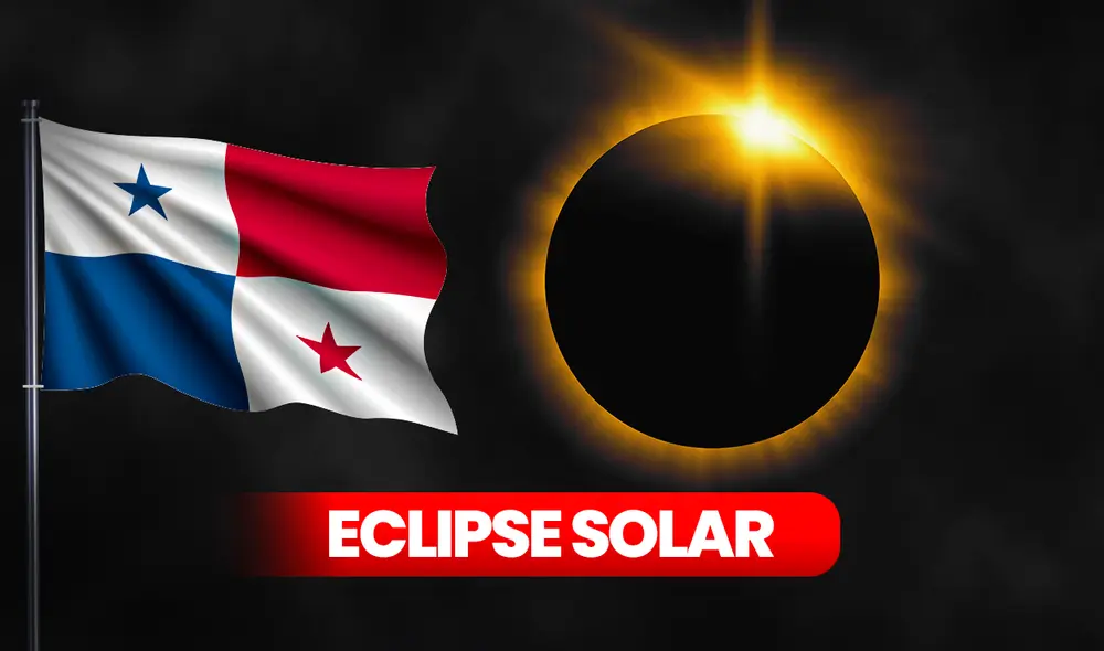 El eclipse solar en Panamá concluirá este lunes 8 de abril alrededor de las 2.00 p. m. Entérate aquí la hora de inicio del evento astronómico. Foto: composición LR de Jazmin Ceras