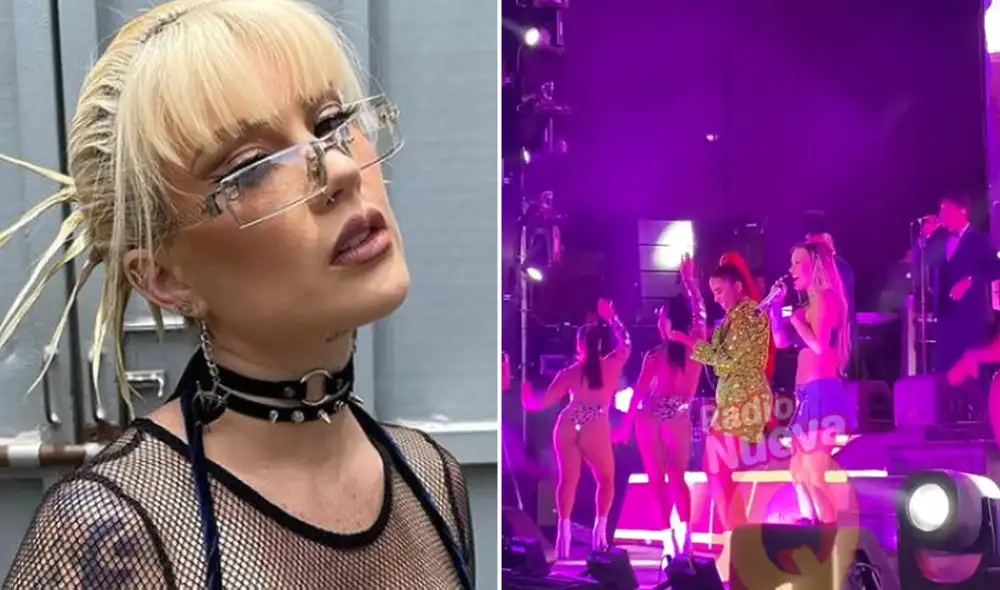 Leslie Shaw, de 35 años, es conocida por sus canciones de género urbano, tales como 'Faldita'. Foto: composición LR/NuevaQ/Leslie Shaw