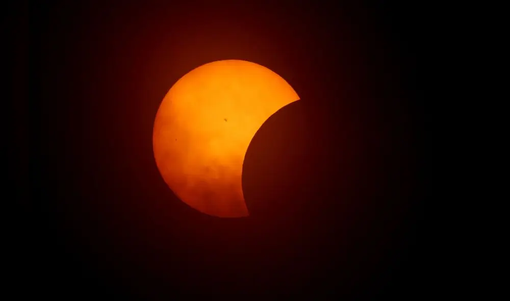 Eclipse solar de 2024 se vio desde Texas, Estados Unidos. Foto: AFP Eclipse solar de 2024 se vio desde Texas, Estados Unidos. Foto: AFP