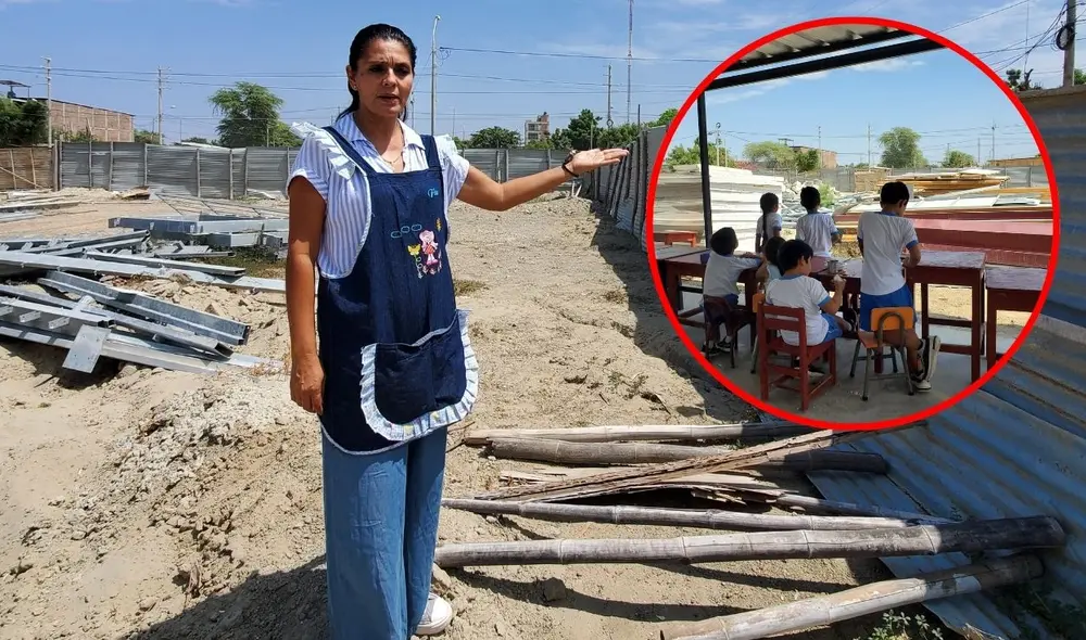 Directora del colegio pide ayuda debido a que menores están expuestos a diversos peligros. Foto: La República.