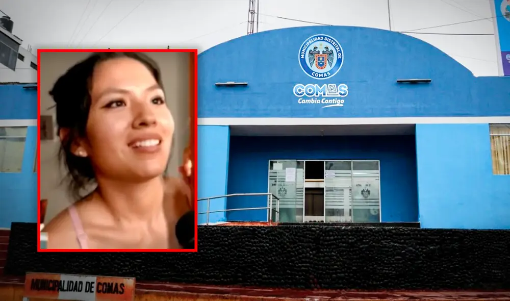 La diligencia de la Fiscalía en la Municipalidad de Comas fue dirigida por la fiscal provincial Edith Mabell Cabrera García. Foto: composición LR/Panorama/Andina