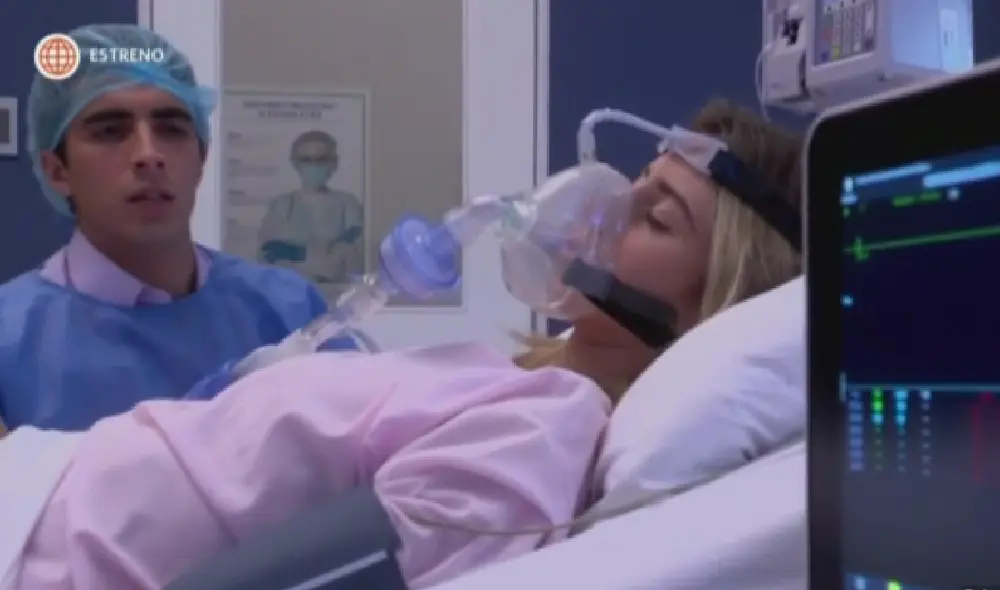 Alessia no despertó tras el ataque de Benjamín en la nueva temporada de 'Al fondo hay sitio'. foto: captura de América