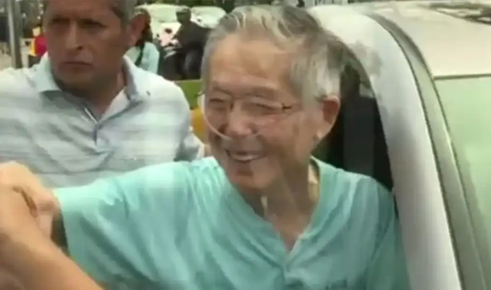Alberto Fujimori parece gozar de buena salud tras salir de prisión Alberto Fujimori parece gozar de buena salud tras salir de prisión