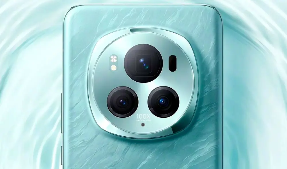 Así luce el módulo fotográfico del Honor Magic6 Pro. Foto: Honor Así luce el módulo fotográfico del Honor Magic6 Pro. Foto: Honor