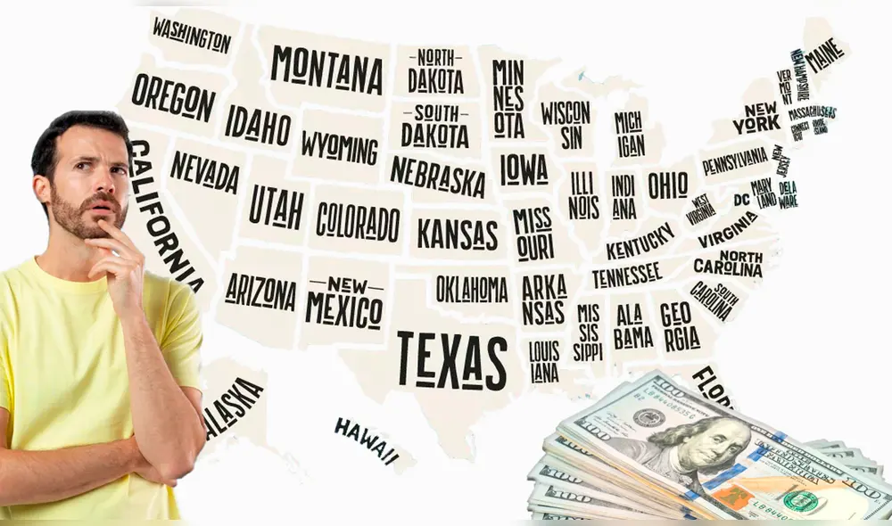 Conoce que factores influyen en la brecha salarial de los diferentes estados en Norteamérica. Foto: Composición/ Freepik/EtapaInfantil