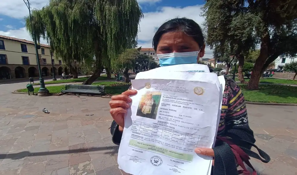 Mujer teme que su hijo sea víctima de explotación laboral en campamentos mineros. Foto: Luis Alvarez LR