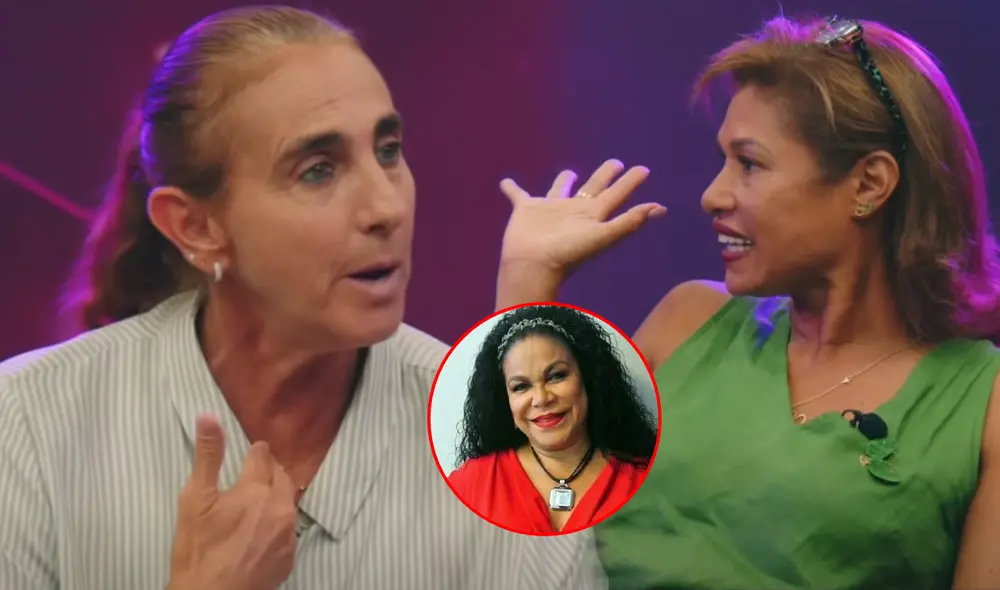 Natalia Málaga y Cecilia Tait fueron compañeras en la selección peruana de vóley. Foto: composición LR/YouTube/La Tait