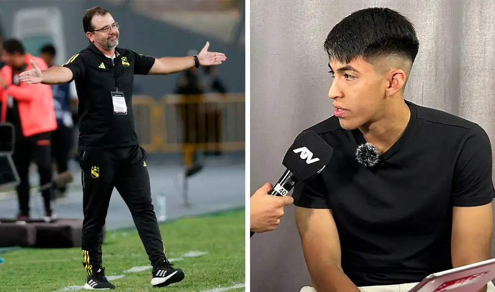 Gonzalo Aguirre manifestó que estaba dispuesto a seguir preparándose para jugar con Cristal. Foto: composición LR/Luis Jiménez/La República/captura de ATV