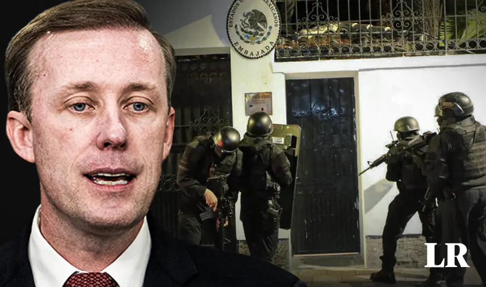 El asesor de seguridad nacional de Estados Unidos, Jake Sullivan, se pronunció durante la rueda de prensa diaria en la Sala de Ruedas de Prensa Brady de la Casa Blanca. Foto: composición LR/AFP El asesor de seguridad nacional de Estados Unidos, Jake Sullivan, se pronunció durante la rueda de prensa diaria en la Sala de Ruedas de Prensa Brady de la Casa Blanca. Foto: composición LR/AFP