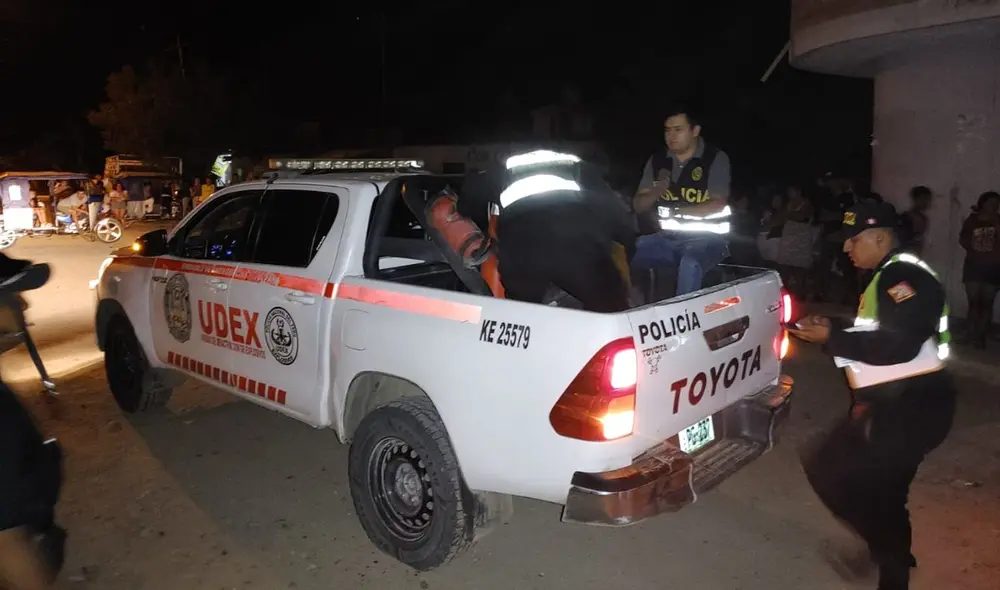 l hecho ocurrió en la avenida Jaime Bardales de Nueva Esperanza, en Cieneguillo Centro. Foto: Maribel Mendo