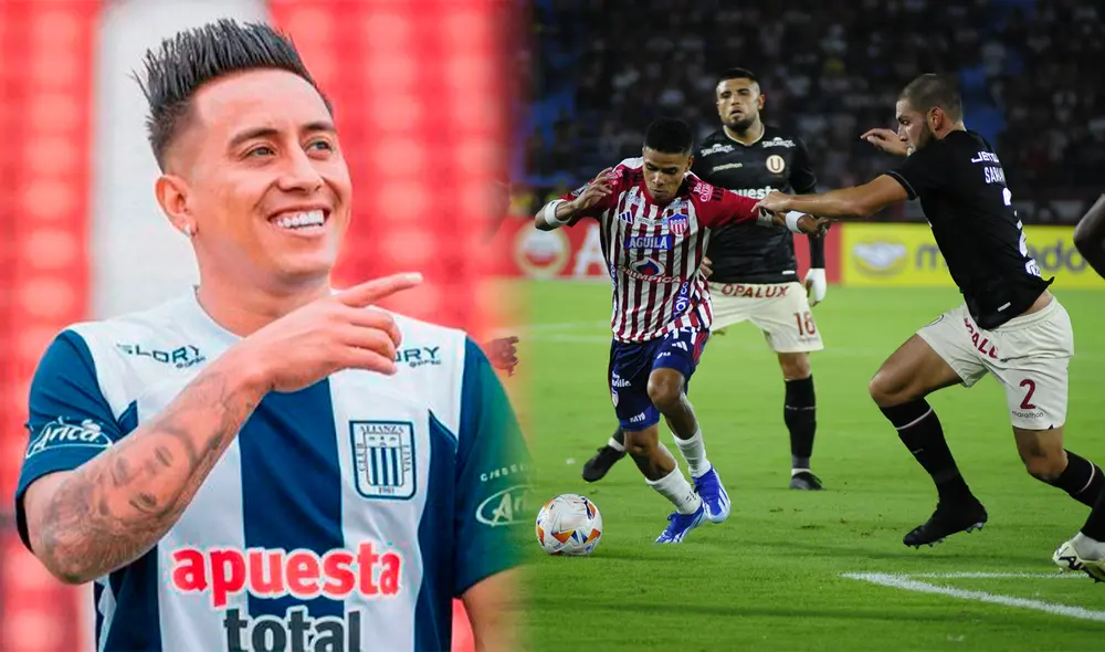 Vladimir Hernández y Christian Cueva jugaron en el Santos de Brasil, pero en distintas temporadas. Foto: composición LR/Alianza Lima/Tenemos Noticias