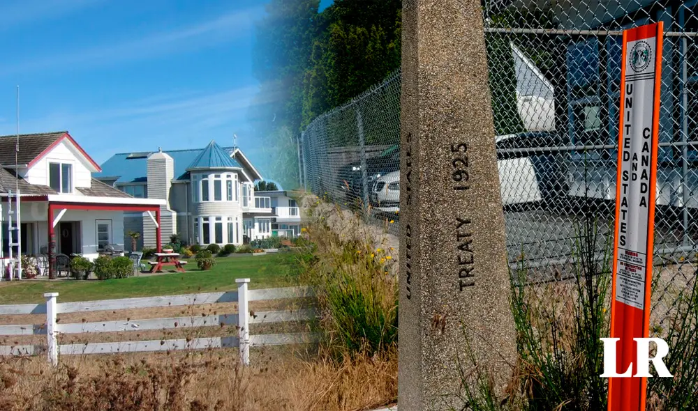 Al norte de Estados Unidos, existe una ciudad que se encuentra 'atrapada' en territorio canadiense, producto de una delimitación de fronteras. Conoce más en la siguiente nota. Foto: composición LR/NPR/NBC