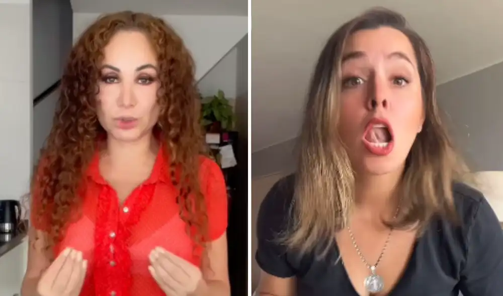 'América hoy' reprodujo audios de Yiddá Eslava. Foto: Instagram/Yiddá Eslava/Janet Barboza