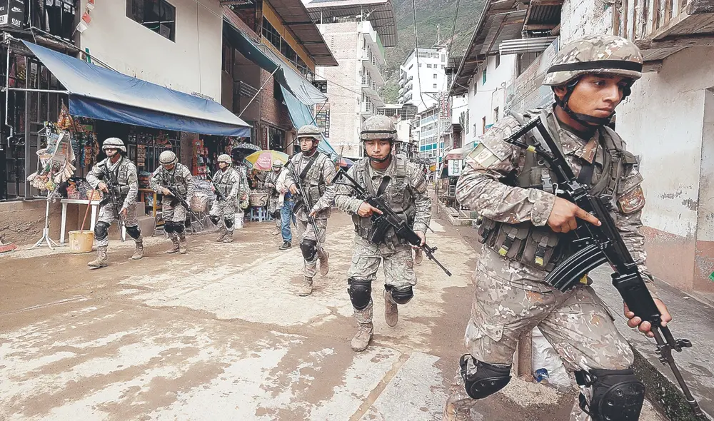 Patrullaje. El control estará a cargo de la Policía Nacional con apoyo de las FF.AA. Foto: difusión