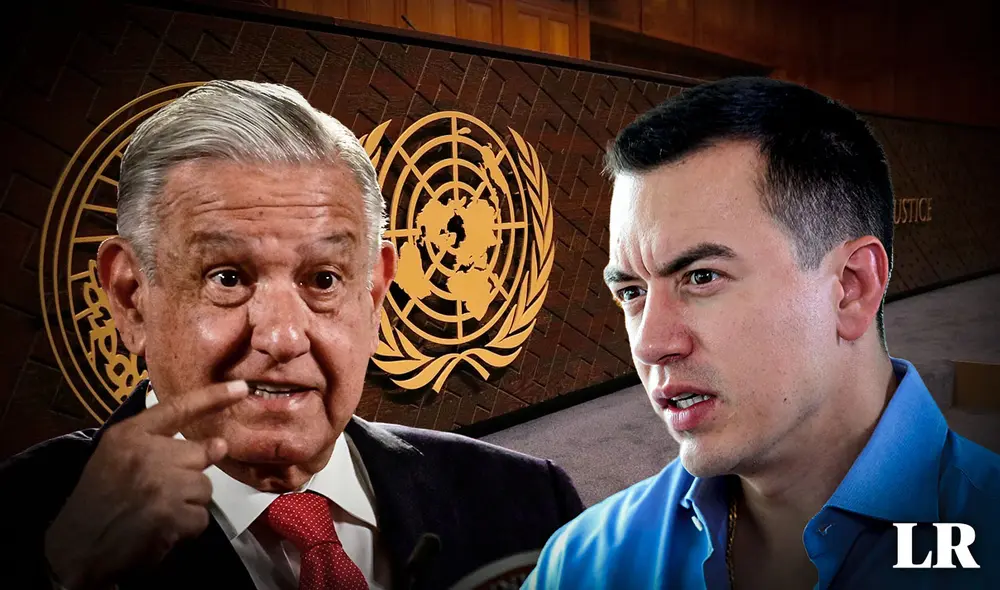 El Gobierno de México señala que Ecuador violó la Convención de Viena al ingresar a su embajada en Quito. Foto: composición LR/AFP