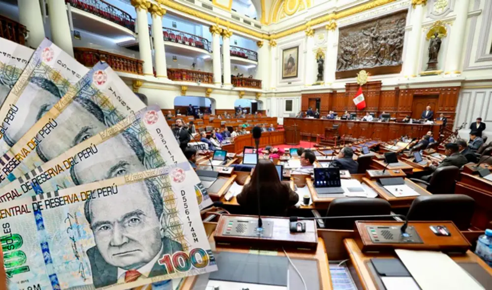 Retiro de AFP en el Pleno del Congreso se debate este 11 de abril. Foto: composición LR/Gob.pe