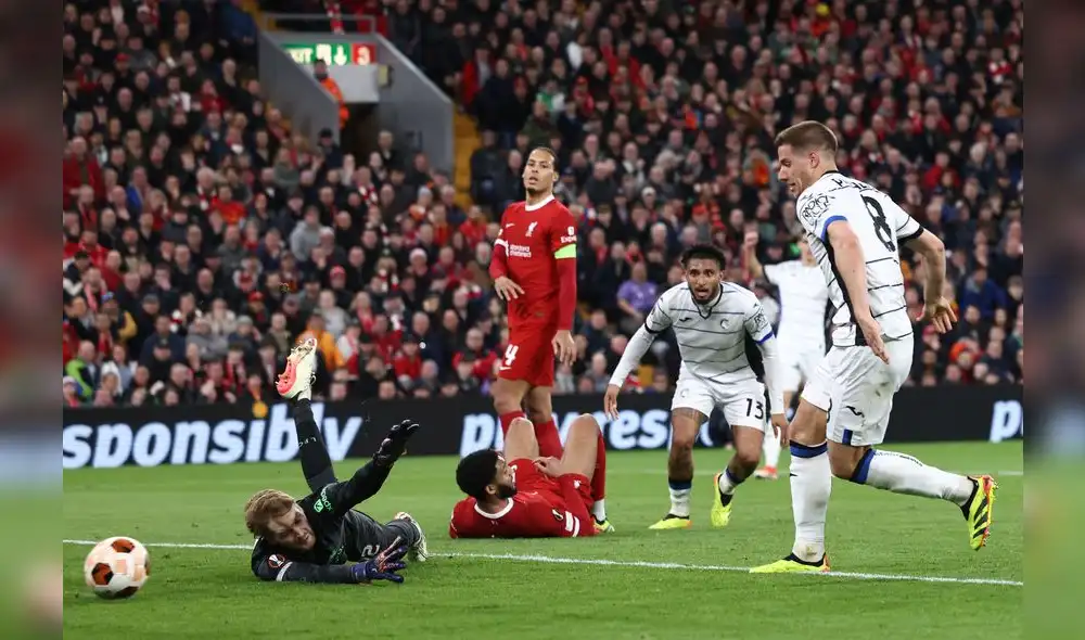 Atalanta sorprende al vencer a Liverpool, que perdió en casa después de muchos meses
