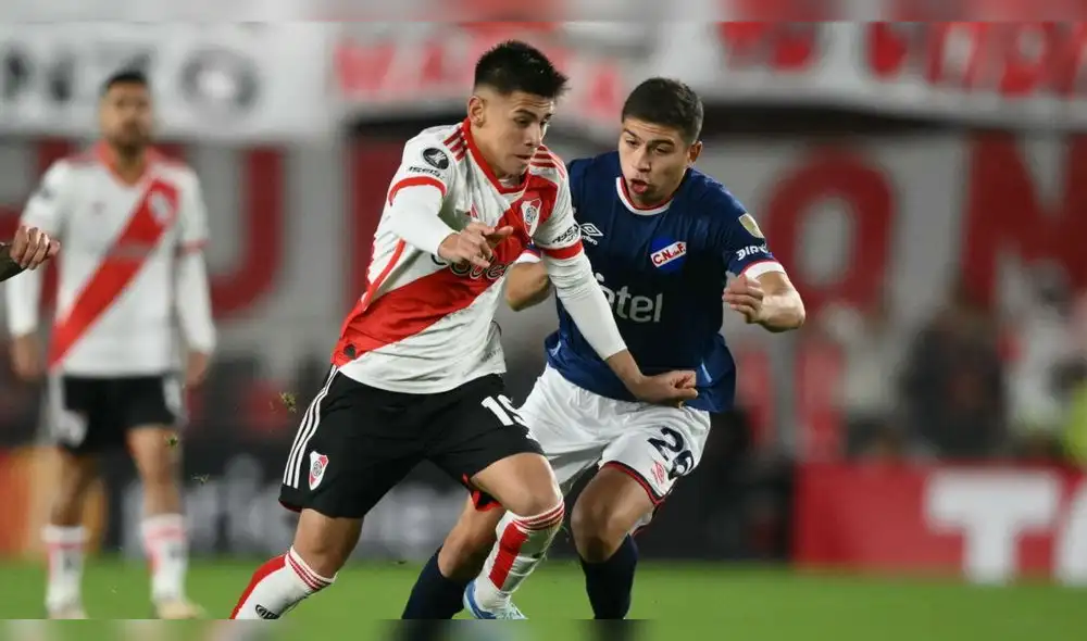 River Plate tiene seis unidades en el grupo H de la Copa Libertadores 2024. AFP. River Plate tiene seis unidades en el grupo H de la Copa Libertadores 2024. AFP.