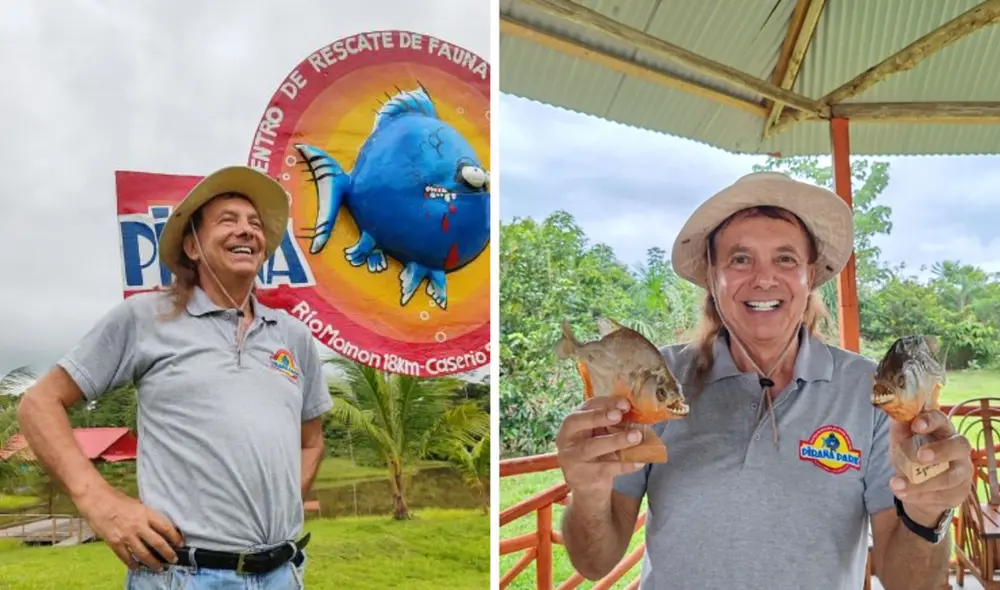 Peter Schneider, al llegar al Perú, construyó su primer albergue turístico, Amazon Rainforest Lodge, a orillas del río Momón, ubicado en Iquitos. Foto: composición LR/Andina