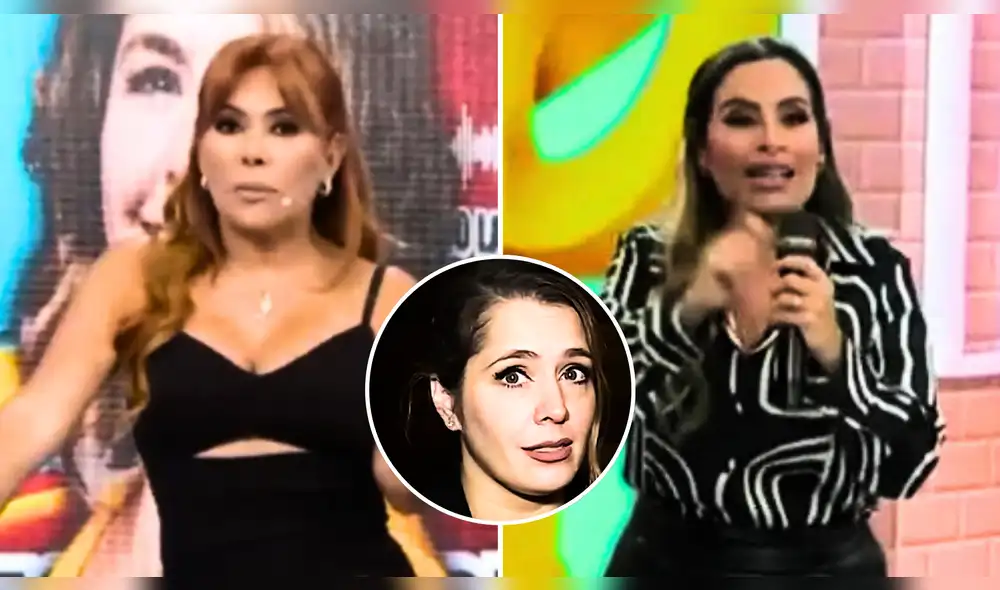Magaly Medina se pronunció tras los audios de Yiddá Eslava. Foto: composición/LR/AméricaTV/ATV