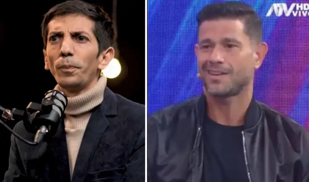 Yaco Eskenazi aseguró que Natalie Vértiz es quien "mantiene su hogar" desde que él perdió su trabajo en la televisión. Foto: composición LR/Captura Youtube/Captura ATV