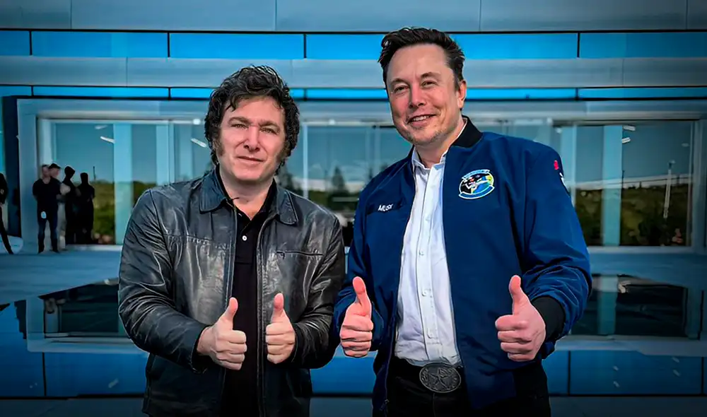 Musk y Milei coincidieron en "la necesidad de la libertad en los mercados para el progreso de los países", advirtió Werthein, según Clarín. Foto: @JonatanViale/X