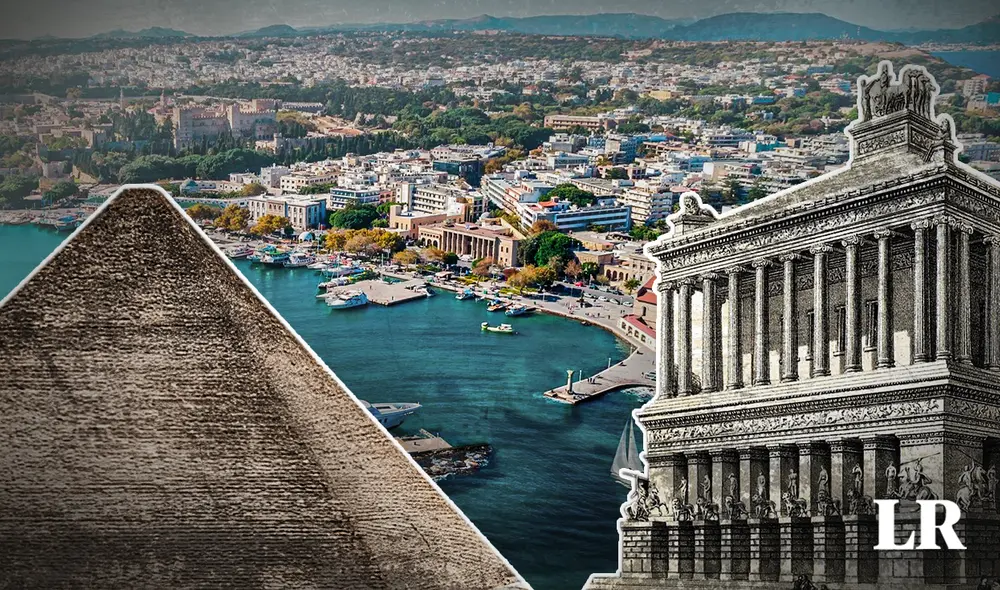 Estas maravillas constituyen una guía de viaje de la antigüedad que trasciende las limitaciones del tiempo y, en un sentido figurado, alcanza los cielos. Foto: composición de Jazmin Ceras/LR/Freepick. Video: TikTak Draw