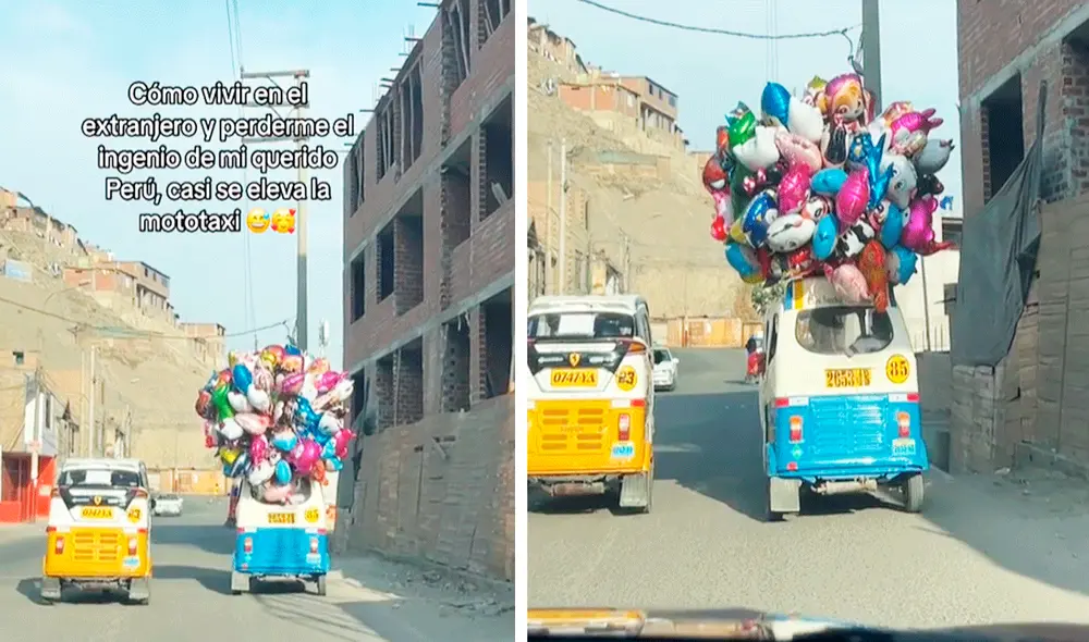 Las imágenes asombraron a miles de usuarios en redes sociales. Foto: composición LR/TikTok/@jackelinec_mk