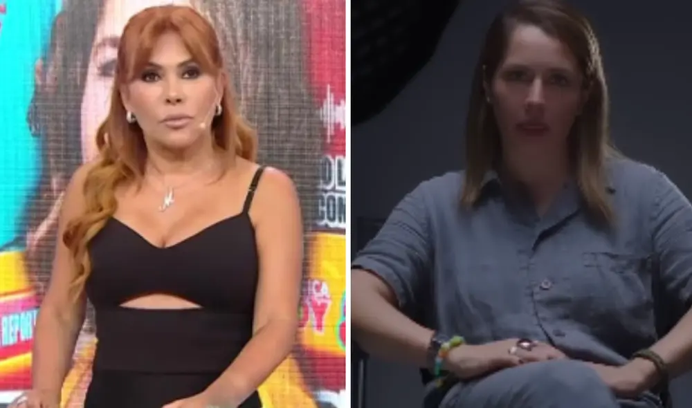 Yiddá Eslava insultó a reportera de 'América hoy'. Foto: composición LR/Instagram/Yiddá Eslava/'Magaly TV, la firme'.