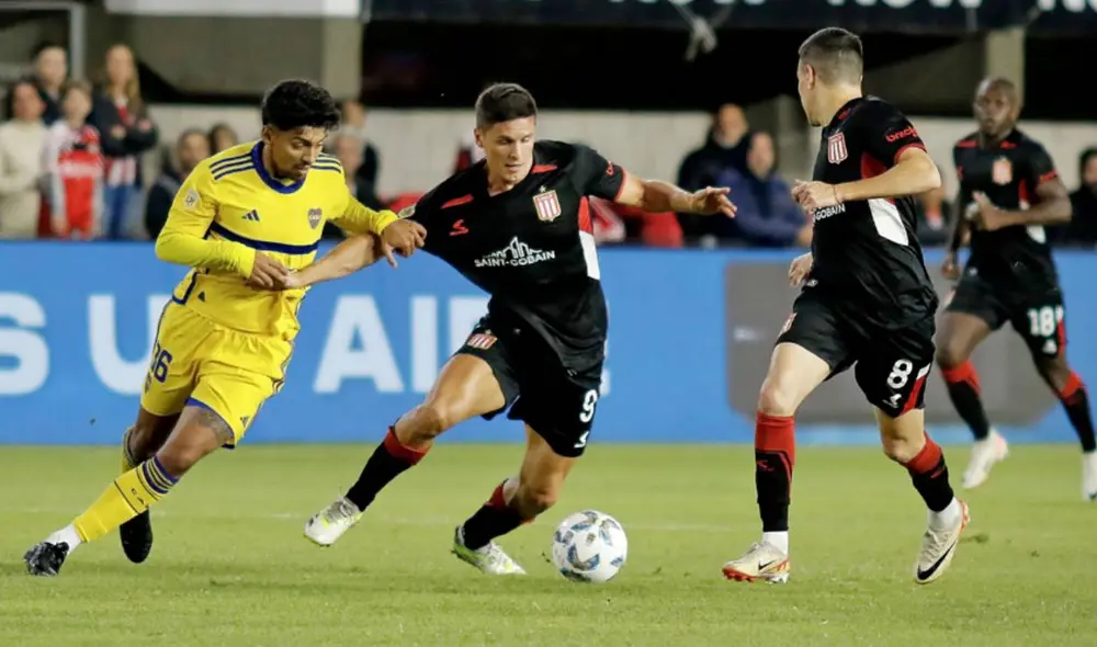 Boca Juniors y Estudiantes jugaron en el Estadio Jorge Luis Hirschi. Foto: Estudiantes de la Plata