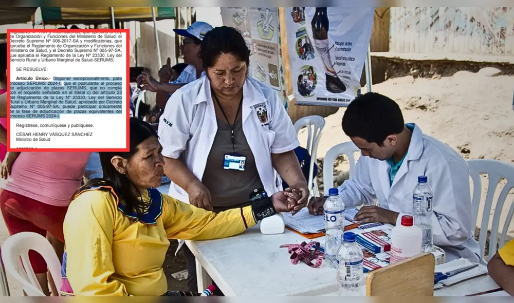 Resolución fue firmada por el propio ministro de Salud, César Vásquez. Foto: composición LR/Andina