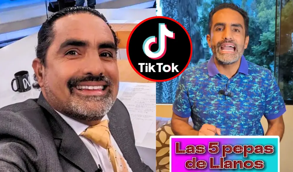 Fernando Llanos trabajó para América TV y Canal N durante 15 años. Foto: composición LR/Instagram/TikTok/Fernando Llanos