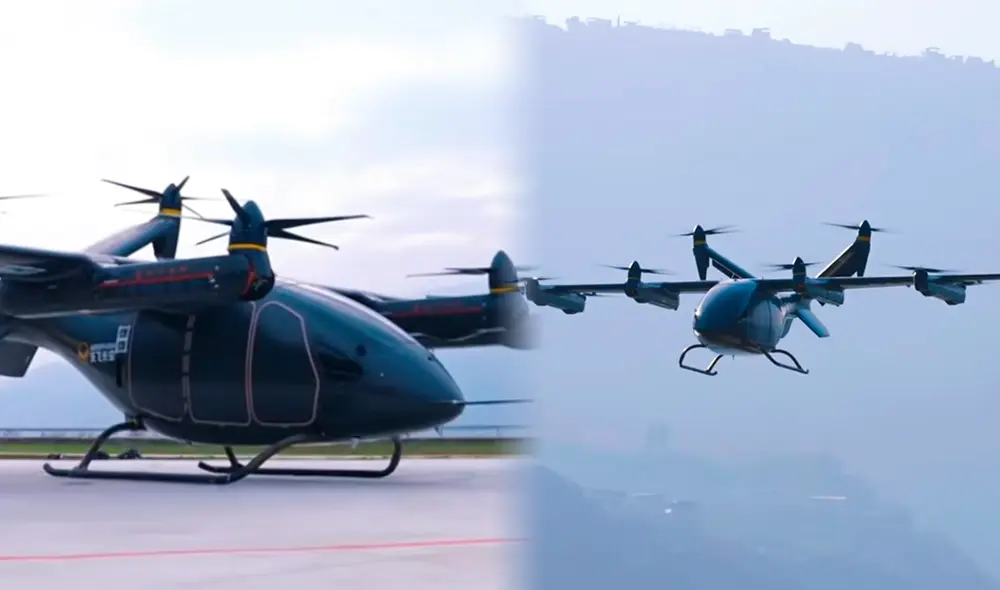 China ha impulsado la creación de autos voladores para contar con nuevas formas de transporte urbano. Foto: composición LR/captura Aerofugia China ha impulsado la creación de autos voladores para contar con nuevas formas de transporte urbano. Foto: composición LR/captura Aerofugia