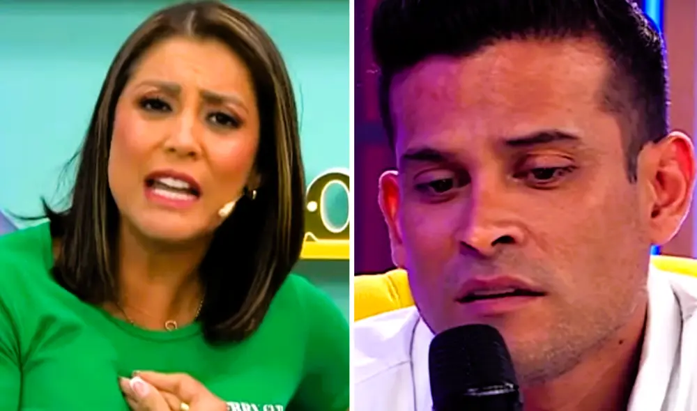 Karla Tarazona y Christian Domínguez tuvieron un romance en el 2013 y en el 2016 terminaron su relación. Foto: composición LR/Panamericana TV/América TV