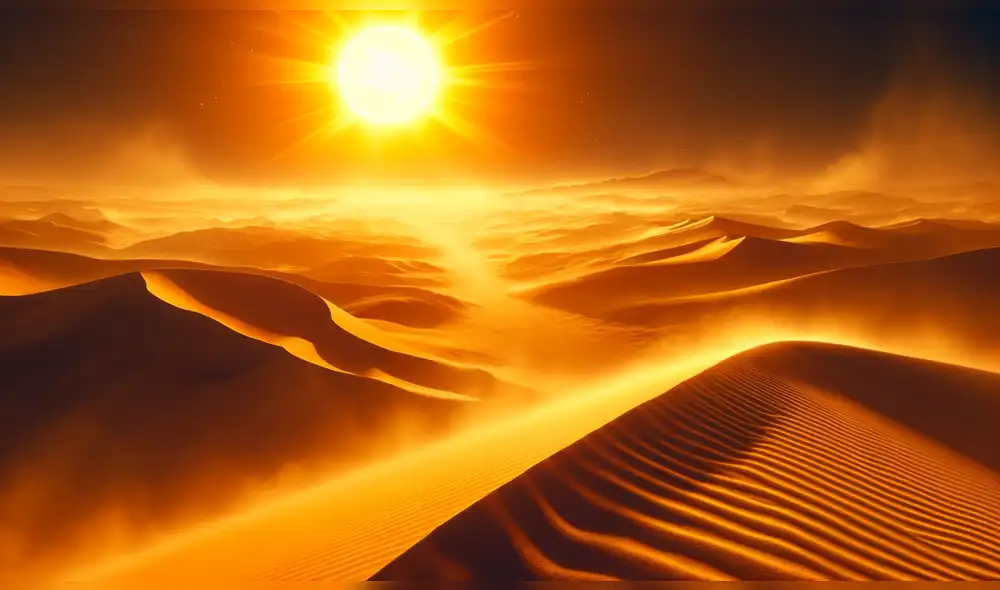 Conoce los 3 lugares más calurosos del planeta, según la Unesco. Imagen: IA Conoce los 3 lugares más calurosos del planeta, según la Unesco. Imagen: IA