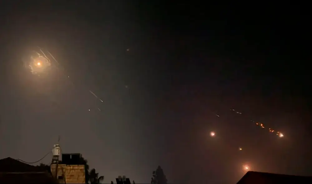 Irán ataca a Israel con drones que estarán llegando en las próximas horas. Foto: AFP