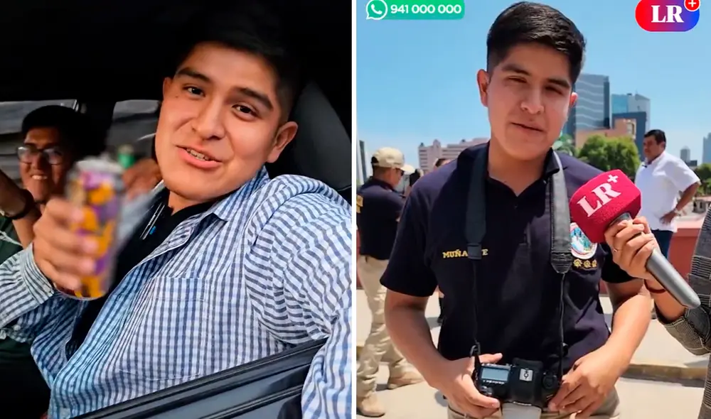 El video ya superó los 3,4 millones de visualizaciones y ha sorprendido en redes sociales. Foto: composición LR/TikTok/PNP