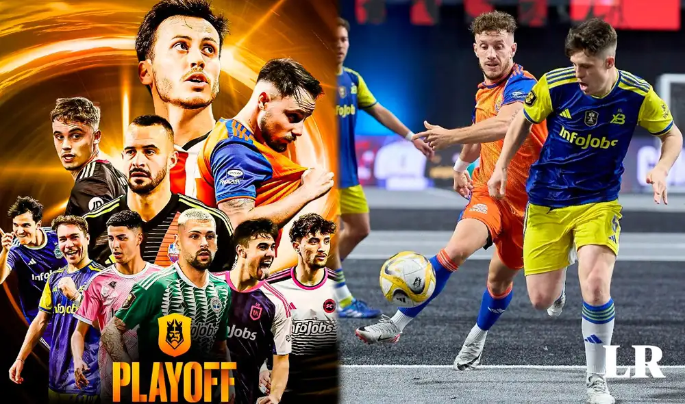 Los octavos y cuartos de final del tercer split de la Kings League se jugaron este 14 y 15 de abril. Foto: composición LR / Kings League Infojobs