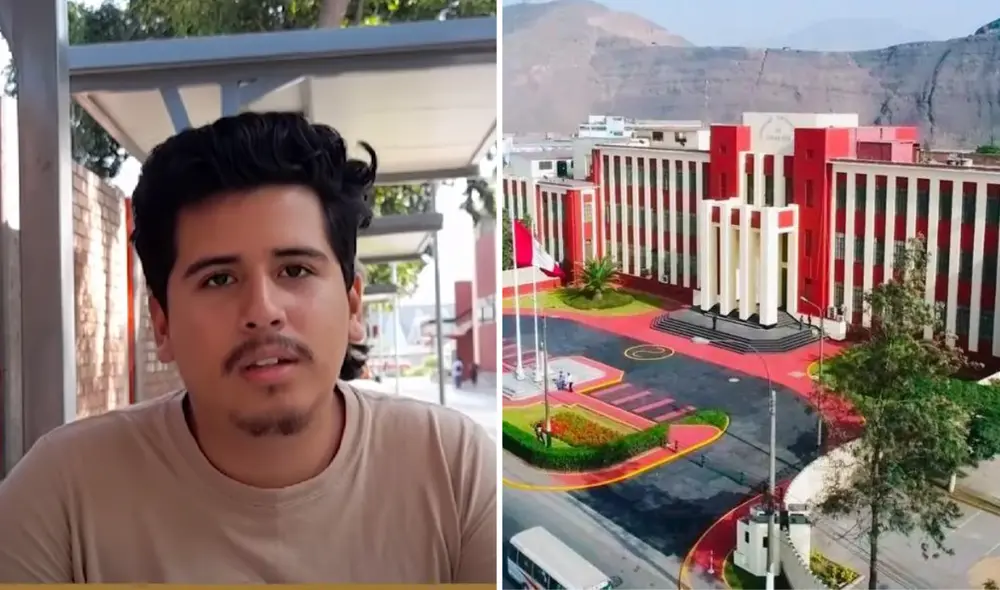 El joven estudiante cursa el tercer ciclo de la carrera de Ingeniería Geológica en la UNI. Foto: composición LR/captura YouTube/Modesto Montoya/Donde Estudiar