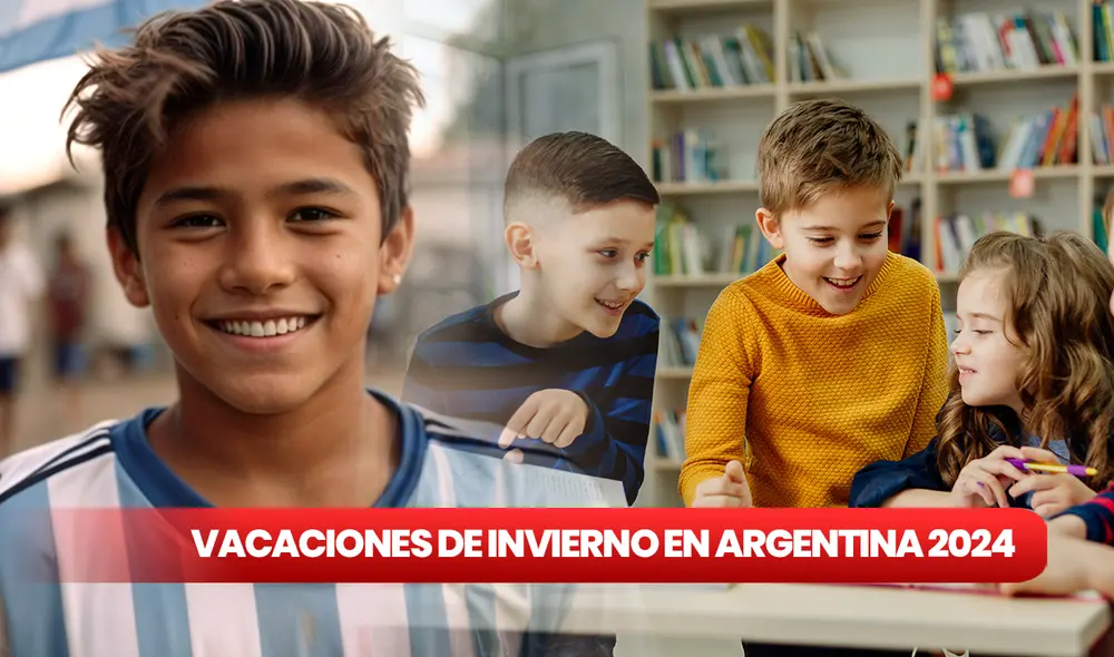 Fechas de las vacaciones de invierno 2024 variarán por provincia, especialmente en La Pampa por que cuentan con 14 días de vacaciones. Foto: composición LR/Freepik