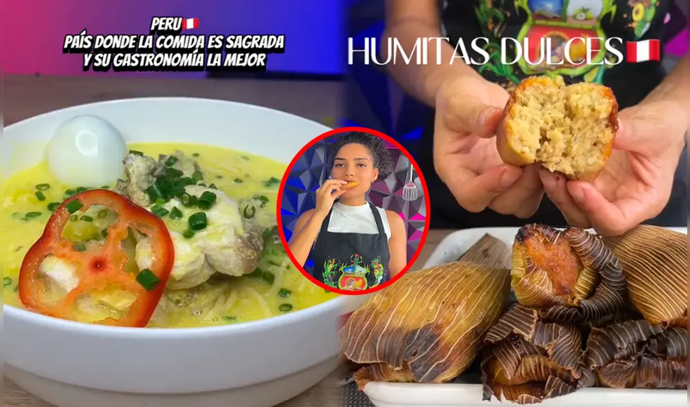 Cuando probó arroz con marisco, la joven venezolana sintió que debía aprender a cocinar. Foto: composición LR/TikTok/@mariagil.chiqui