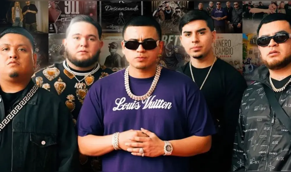 Fuerza Regida recibió mensajes en la ciudad de Cancún por parte del Cartel de Sinaloa. Foto: Instagram