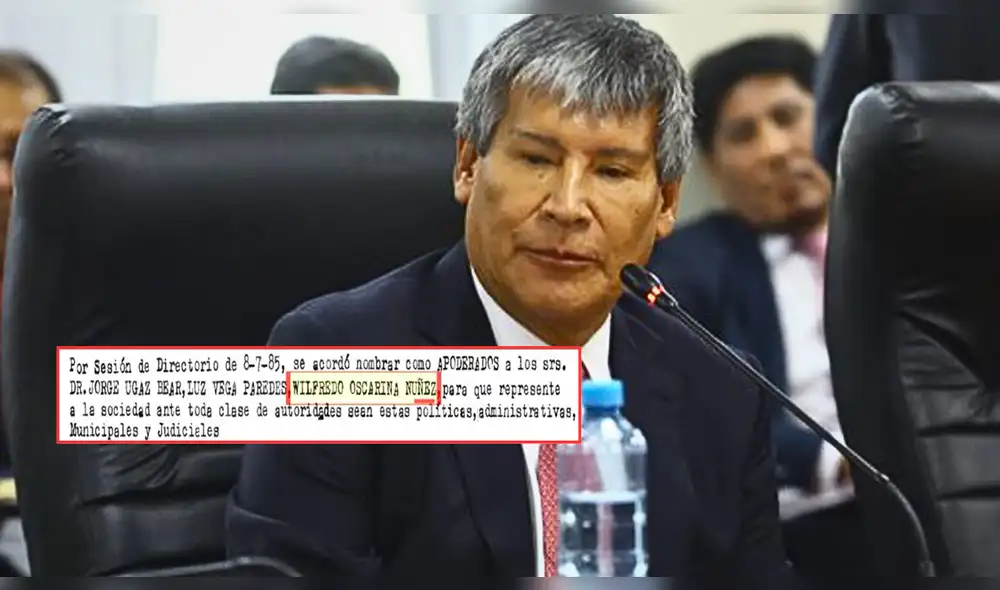 Oscorima Núñez también es investigado por la Fiscalía en el caso Club de la Construcción. Foto: composición LR/ Andina- caputura Cuarto Poder.