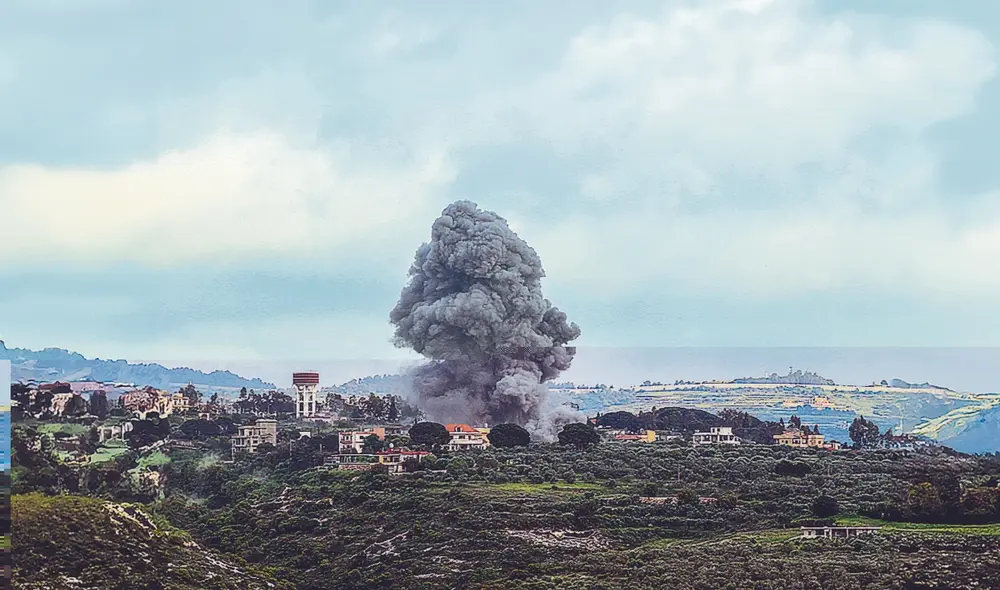 Posturas. Según el ejército israelí, fueron atacados con más de 300 drones y misiles. Irán justifica la ofensiva señalando que fue en respuesta a lo de Damasco. Foto: AFP Posturas. Según el ejército israelí, fueron atacados con más de 300 drones y misiles. Irán justifica la ofensiva señalando que fue en respuesta a lo de Damasco. Foto: AFP