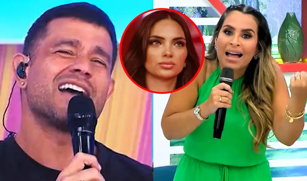 Yaco Eskenazi no se explica la actitud de Ethel. Foto: composición LR/América TV Yaco Eskenazi no se explica la actitud de Ethel. Foto: composición LR/América TV